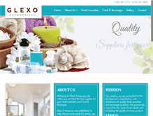 Tablet Screenshot of glexoenterprises.com